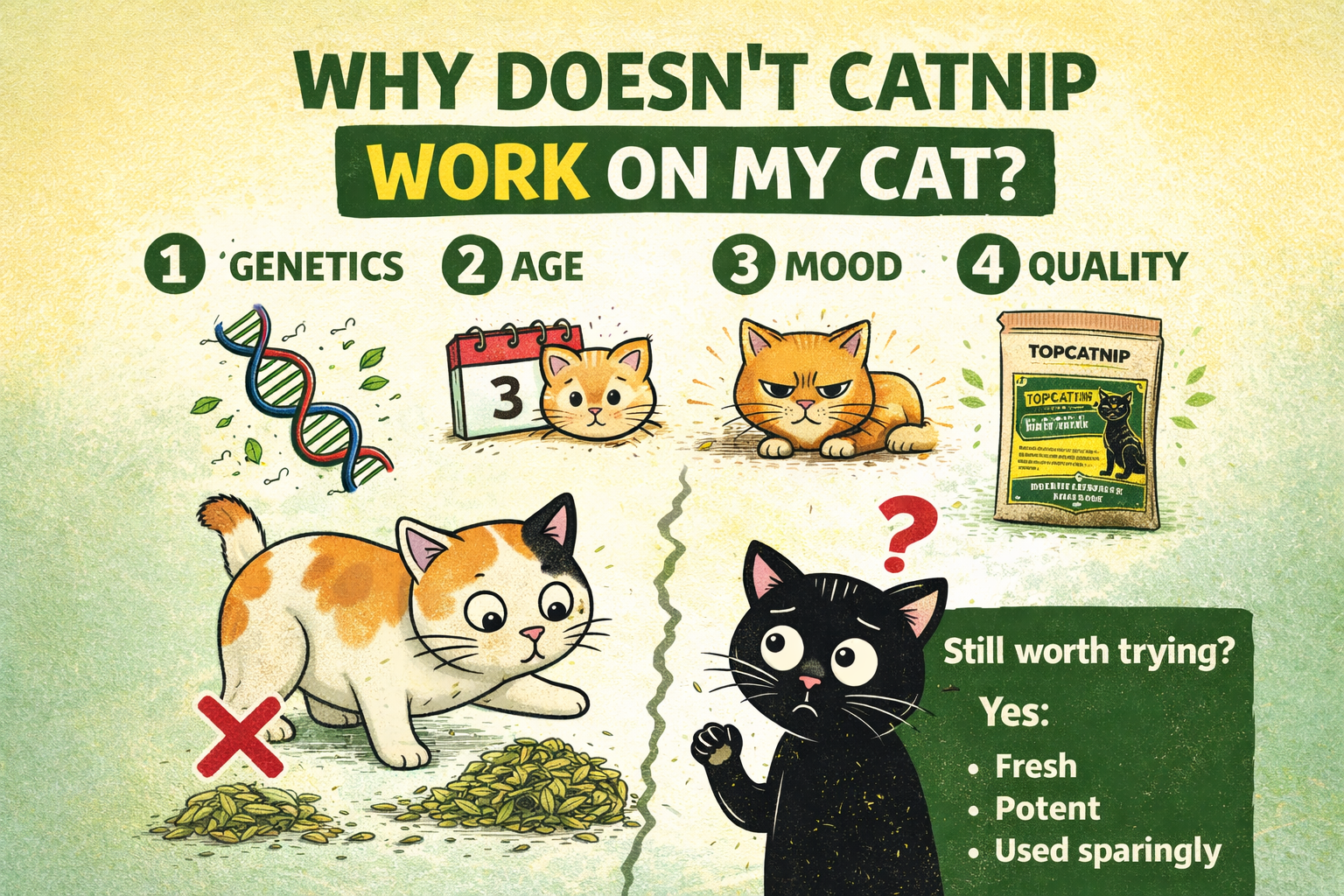 Why Doesn’t Catnip Work on My Cat? (Common Reasons Explained)
