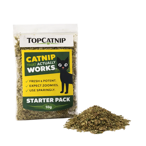 TopCatnip – Fresh Rough-Cut Catnip Leaf & Bud