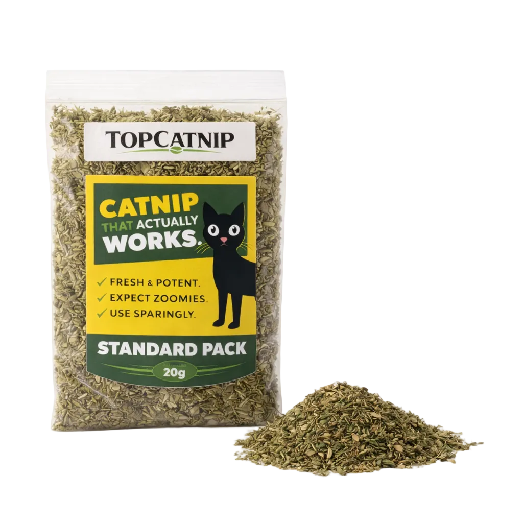 TopCatnip – Fresh Rough-Cut Catnip Leaf & Bud